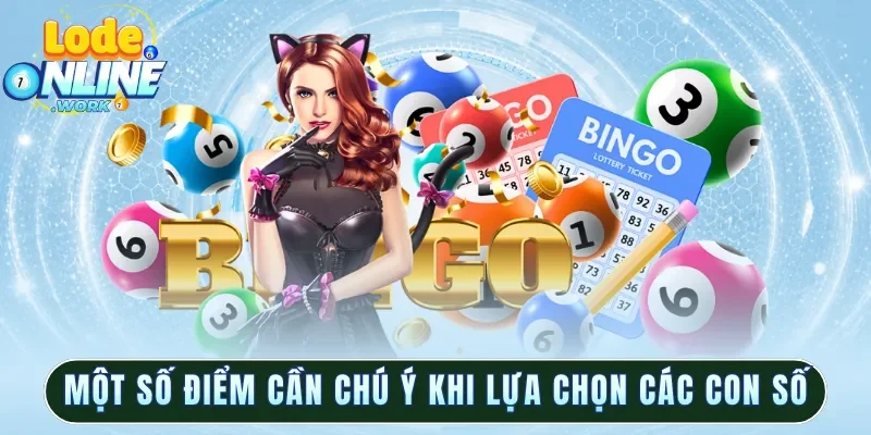 Một số điểm cần chú ý khi lựa chọn các con số